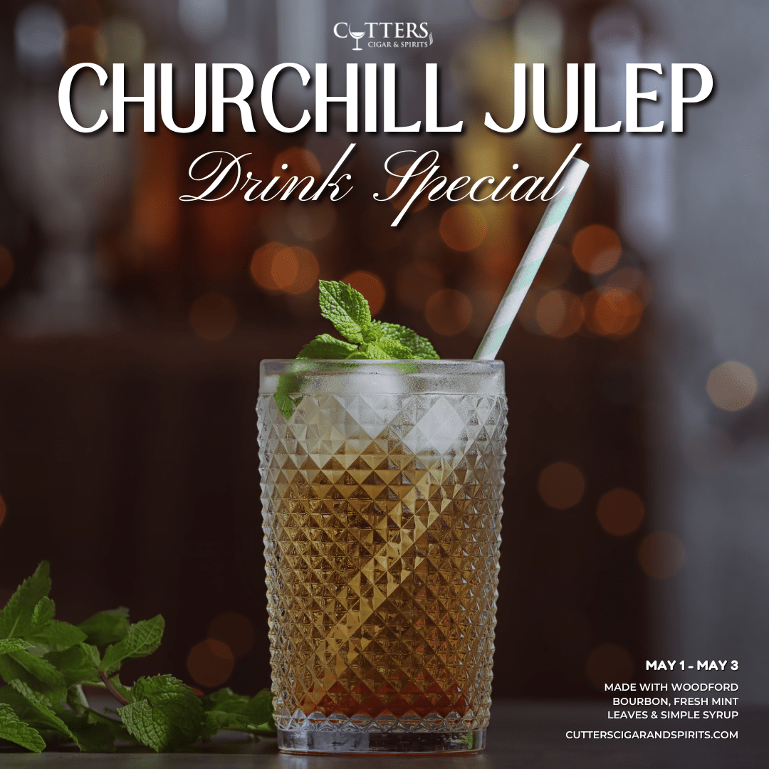 At Cutters Cigar and Spirits, immerse yourself in the ultimate cigar lounge with a full bar that serves premium drink from the top brands.